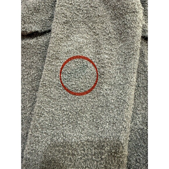 Barefoot Dreams Cozychic Lite Cardigan Gray S/M Open Front Soft Knit Pockets - Picture 7 of 10